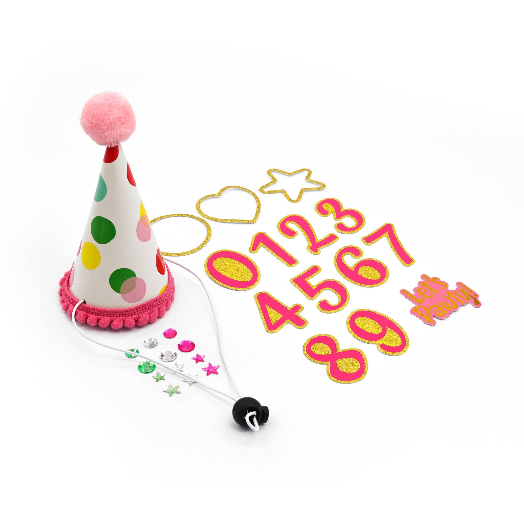Assorted Large Pet Party Hat Set, 1pc. by Fab Finds